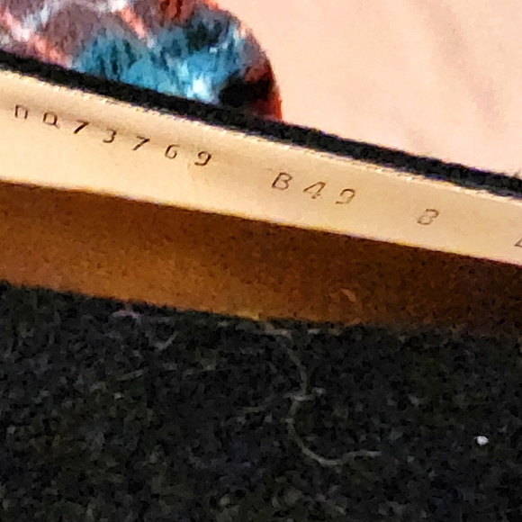 Ferragamo Suede Chunky Heels - Picture 6 of 9